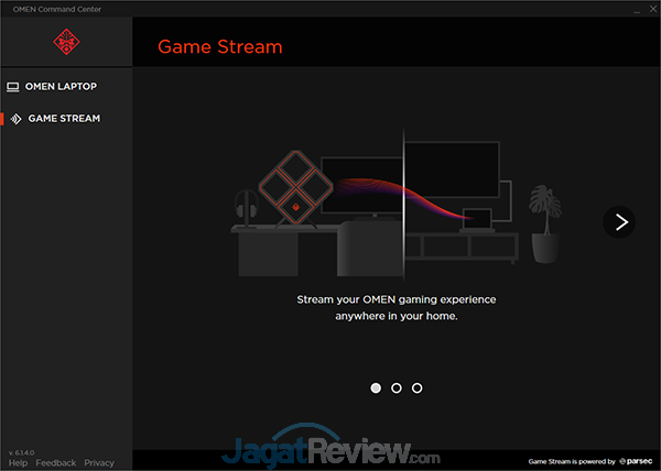 HP Omen 15 dc0036tx OMEN Command Center 12