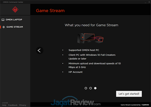 HP Omen 15 dc0036tx OMEN Command Center 14
