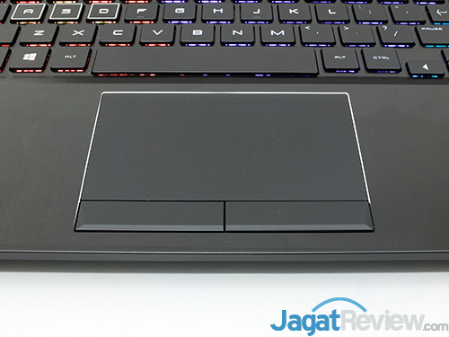 HP Omen 15 dc0036tx TouchPad