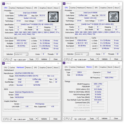 RAM di Core i9-9900K: DDR4-2666 vs DDR4-3600 5 Screenshot 133R