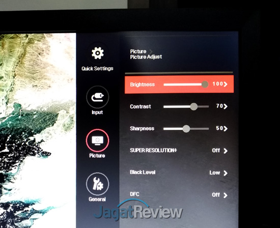 Hands-On Review Monitor: LG 22MK400H 7 05 Picture Adjust