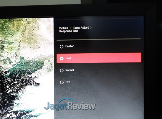 Hands-On Review Monitor: LG 22MK400H 11 05 Picture Game Adjust Response Time