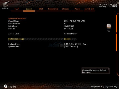 Hands-On Review Motherboard Gigabyte Z390i Aorus Pro Wi-Fi 2 181101170503