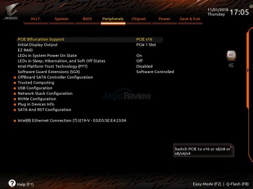 Hands-On Review Motherboard Gigabyte Z390i Aorus Pro Wi-Fi 18 181101170515