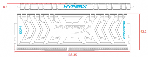 Review RAM HyperX Predator RGB DDR4-3200 32GB Kit (4x 8GB) 5 4. Memory Dimension
