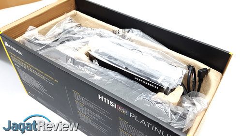 Preview Watercooling AIO Corsair Hydro Series H115i RGB Platinum 2 Corsair H115i RGB Platinum 02