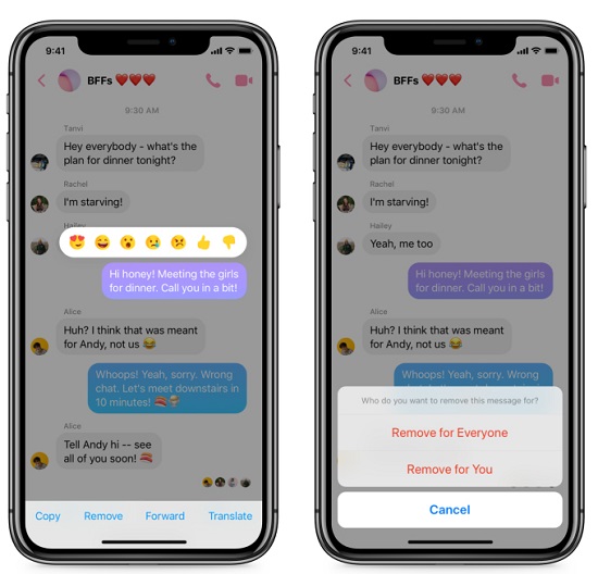 Fitur “Unsend” Kini Hadir di Facebook Messenger 3 Facebook Messenger Unsend 3