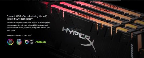 Review RAM HyperX Predator RGB DDR4-3200 32GB Kit (4x 8GB) 1 RGB Lighting Controls