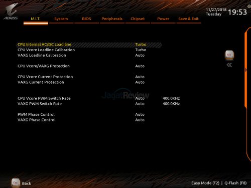 Review RAM HyperX Predator RGB DDR4-3200 32GB Kit (4x 8GB) 17 Setting LLCs