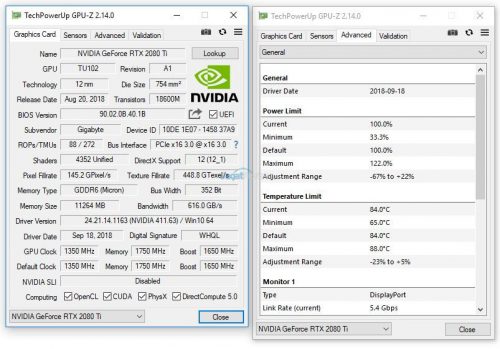 Hands-on: Gigabyte GeForce RTX 2080 Ti Gaming OC 11G 11 Summary GBT 2080Tis