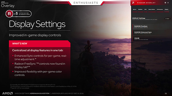 Mengulik Fitur Terbaru Driver AMD Radeon Software Adrenalin 2019 Edition 4 AMD RS Adrenalin 2019 Edition Radeon Overlay 01
