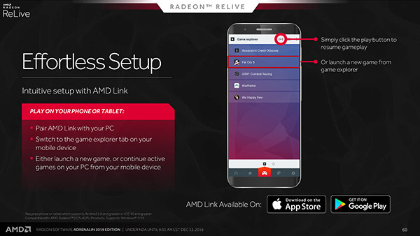 AMD RS Adrenalin 2019 Edition ReLive Game Streaming 03