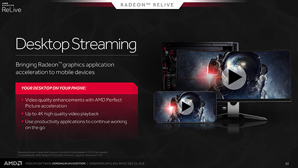 AMD RS Adrenalin 2019 Edition ReLive Game Streaming 05