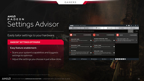 Mengulik Fitur Terbaru Driver AMD Radeon Software Adrenalin 2019 Edition 3 AMD RS Adrenalin 2019 Edition Setting Advisor 01