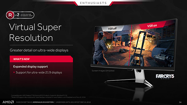 Mengulik Fitur Terbaru Driver AMD Radeon Software Adrenalin 2019 Edition 3 AMD RS Adrenalin 2019 Edition VSR