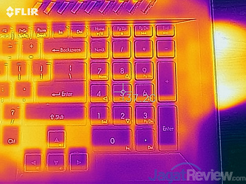 Review Notebook Gaming AMD Ryzen: Acer Predator Helios 500 (PH517-61) 33 Acer Predator Helios 500 AMD Flir One 04