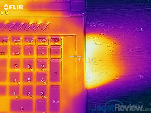 Review Notebook Gaming AMD Ryzen: Acer Predator Helios 500 (PH517-61) 40 Acer Predator Helios 500 AMD Flir One 11