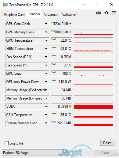 Review Notebook Gaming AMD Ryzen: Acer Predator Helios 500 (PH517-61) 6 Acer Predator Helios 500 AMD GPUZ Sensor