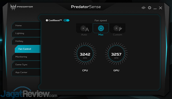 Acer Predator Helios 500 AMD PredatorSense 09