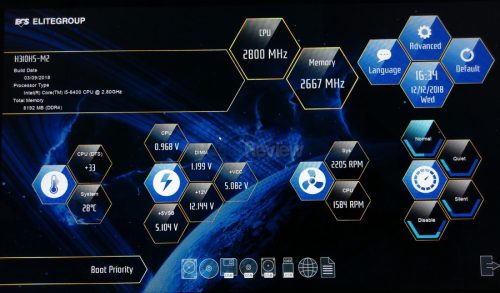 Hands-On Motherboard ECS H310H5-M2 1 IMAG2229