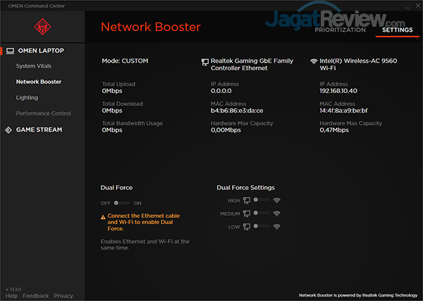 Omen by HP 15 dc0037tx OMEN Command Center 05