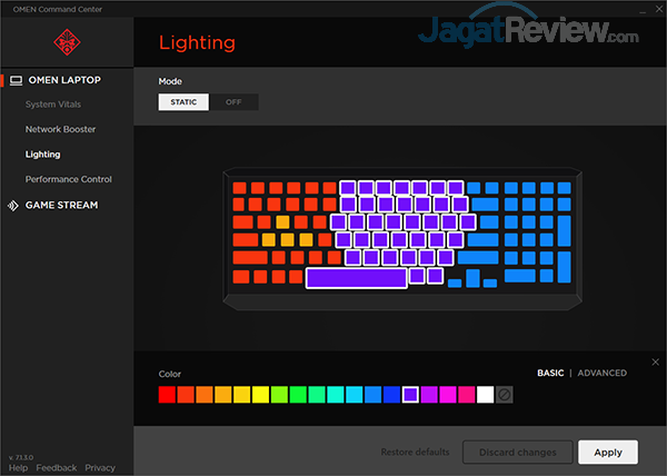 Omen by HP 15 dc0037tx OMEN Command Center 08