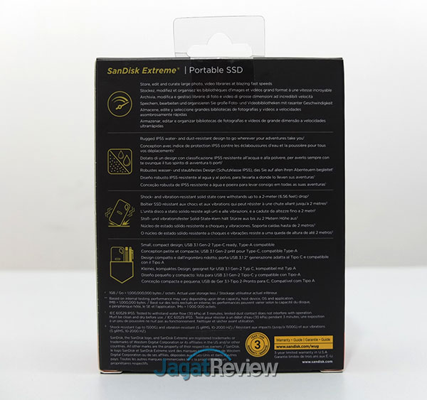Review Storage: SanDisk Extreme Portable SSD 500GB 3 SanDisk Extreme Portable 08