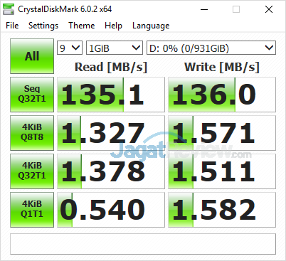Dell G7 15 7588 Crystal Disk Mark 6 HDD
