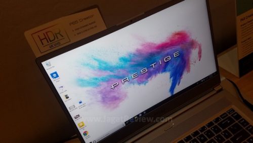 MSI P65 Creator - Notebook Peracik Konten dengan Layar 4K HDR 5 MSI P65 Creator CES 2019 8