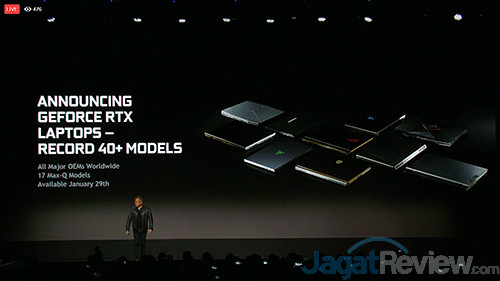 VGA NVIDIA GeForce RTX 20 Series Tiba di 40+ Model Laptop Gaming Terbaru 14 NVIDIA CES 2019 RTX Laptop 01