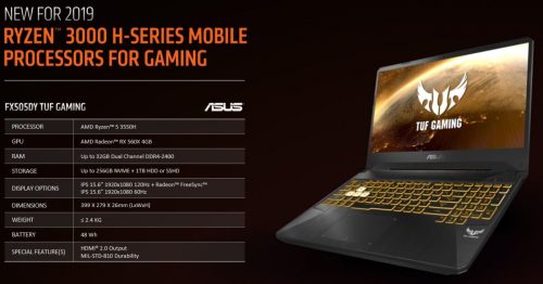 AMD Perkenalkan 2nd Gen Ryzen Mobile: Mulai Dari Athlon 300U 15W hingga Ryzen 7 3750H 35W 12nm 9 RyzenMobile 2ndGen 5