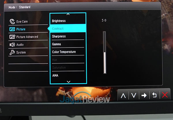 Hands-On Review Gaming Monitor 4K HDR: BenQ EW3270U 10 04 Picture Contrast