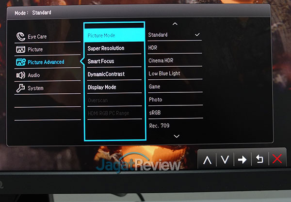 Hands-On Review Gaming Monitor 4K HDR: BenQ EW3270U 16 05 Picture Advanced