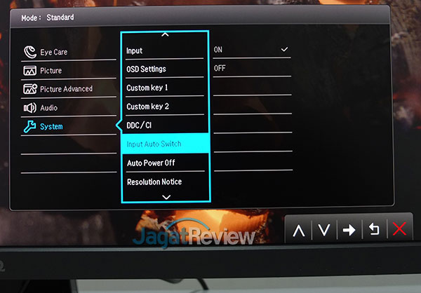 Hands-On Review Gaming Monitor 4K HDR: BenQ EW3270U 28 07 System Input Auto Switch