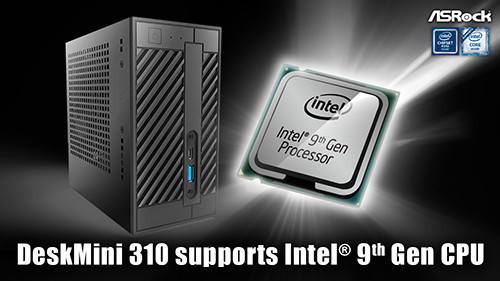 PC Mungil ASRock DeskMini 310 Kini Mendukung Prosesor Intel 9th Gen 20 ASRock DeskMini 310 01