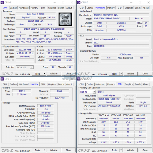 Review RAM Corsair Dominator Platinum RGB DDR4-3200 32GB Kit (4x 8GB) 5 Corsair Dominator Platinum RGB XMP