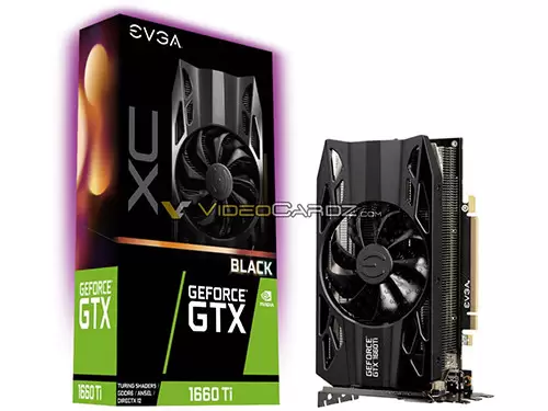 VGA NVIDIA GeForce GTX 1660 Ti Mulai Tampakkan Wujud 1 EVGA GTX 1660 Ti Black