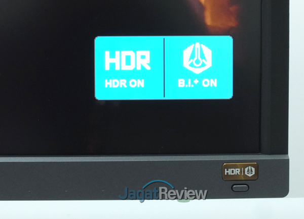 Hands-On Review Gaming Monitor 4K HDR: BenQ EW3270U 18 HDR Button