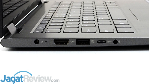 Review Laptop AMD Ryzen: Lenovo Yoga 530-14ARR 7 Lenovo Yoga 530 14ARR Connectors Left