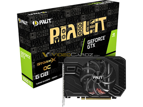 VGA NVIDIA GeForce GTX 1660 Ti Mulai Tampakkan Wujud 2 Palit GTX 1660 Ti StormX
