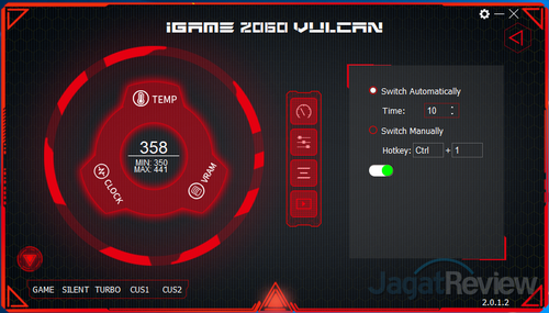 Review Graphics Card Colorful iGame GeForce RTX 2060 Vulcan X OC 6 Screenshot 215 R