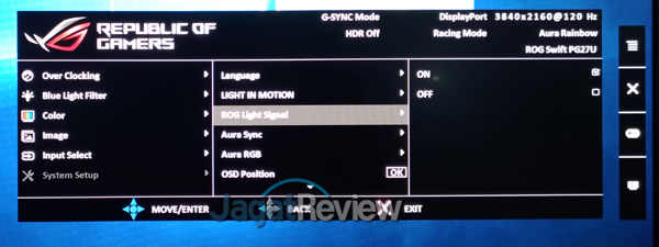 System Setup ROG Light Signal