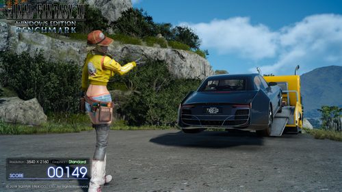 Review AMD Radeon VII: Vega 7nm 12 ffxv 2019 01 27 07 50 51 009s