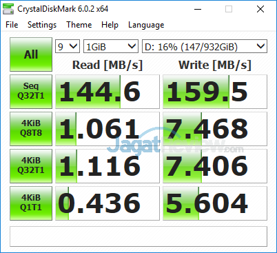 Review Laptop ASUS VivoBook Pro F570Z: Kombi Unik AMD & NVIDIA 34 ASUS VivoBook Pro F570Z Crystal Disk Mark HDD