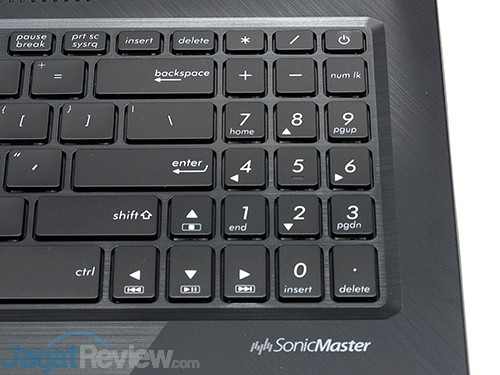 Review Laptop ASUS VivoBook Pro F570Z: Kombi Unik AMD & NVIDIA 8 ASUS VivoBook Pro F570Z Right Area Keyboard