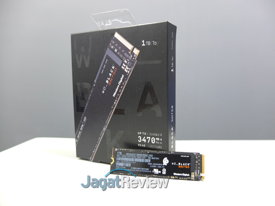 Review Storage: WD Black SN750 NVMe SSD 1 TB 7 DSCF9259