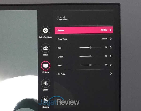 Hands-On Review Monitor: LG 27UK850 7 006 Picture Color Adjust