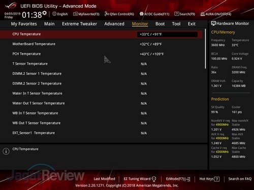 Hands-On Review ASUS ROG Maximus XI Extreme 9 190405013802R