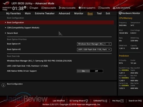 Hands-On Review ASUS ROG Maximus XI Extreme 11 190405013859R