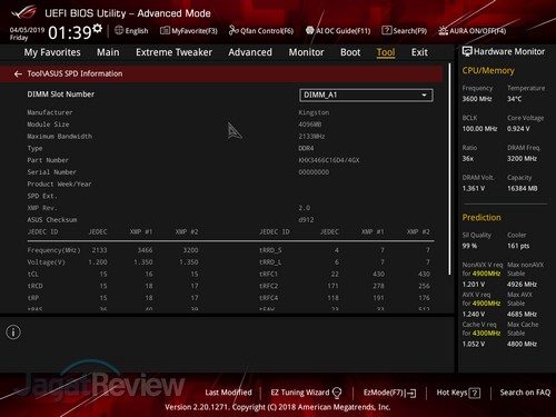 Hands-On Review ASUS ROG Maximus XI Extreme 12 190405013924R